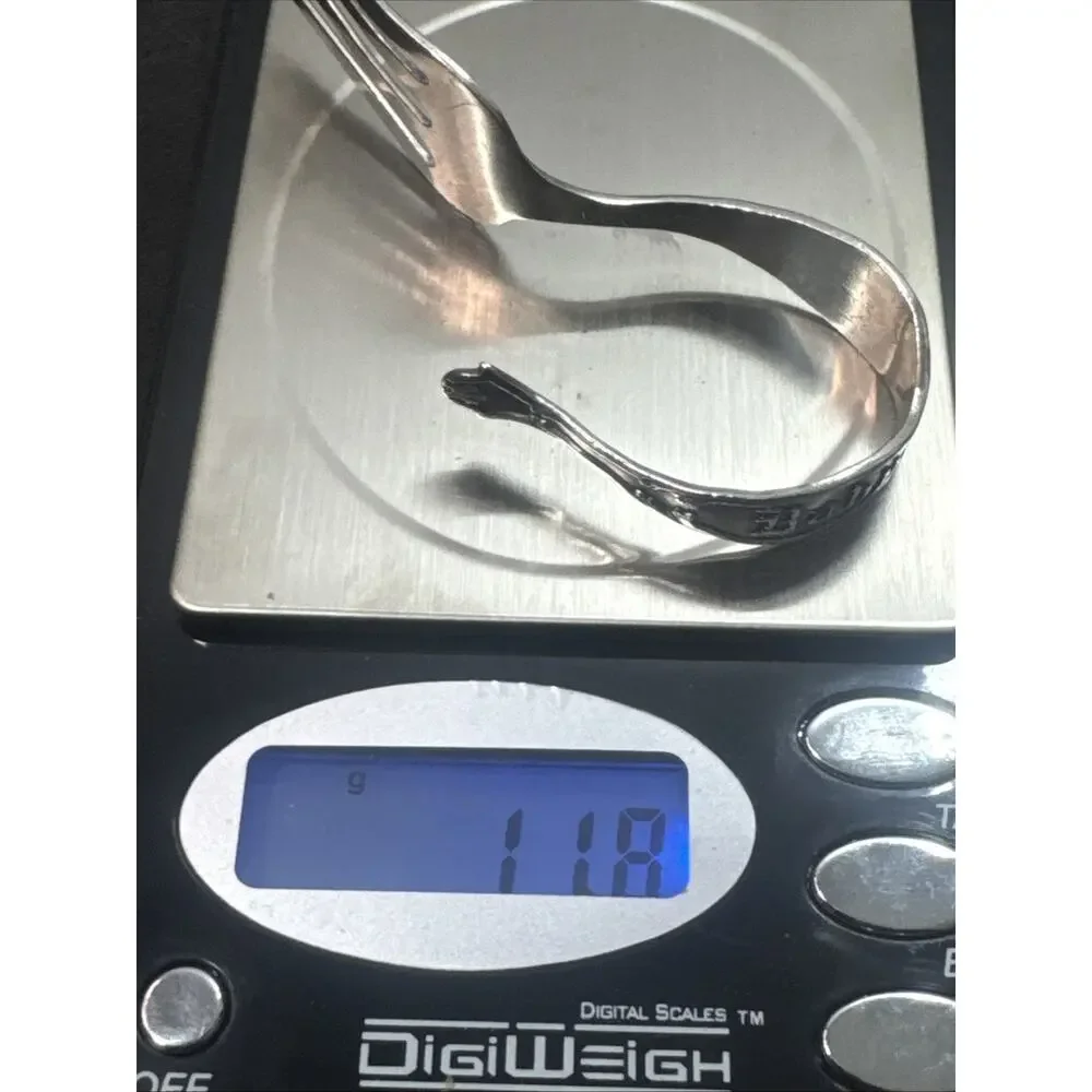 Paye & Baker Sterling Loop Handle BABY Fork